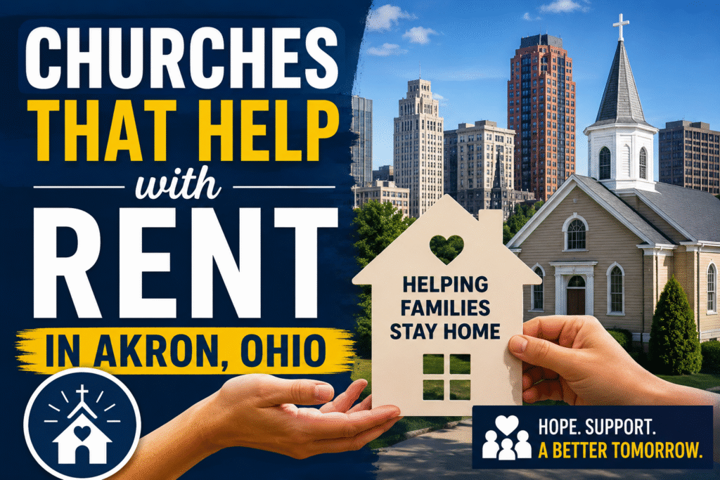 Churches That Help with Rent in Akron, Ohio