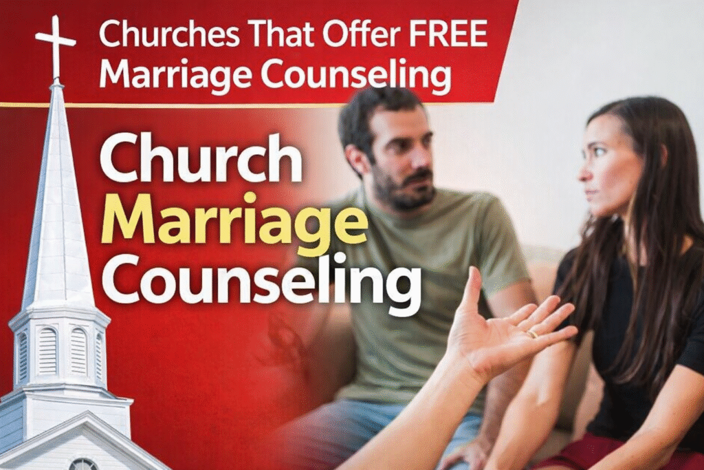 Churches That Offer Free Marriage Counseling