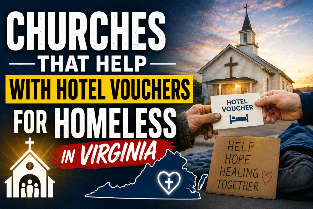 Churches that Help with Hotel Vouchers for Homeless in Virginia