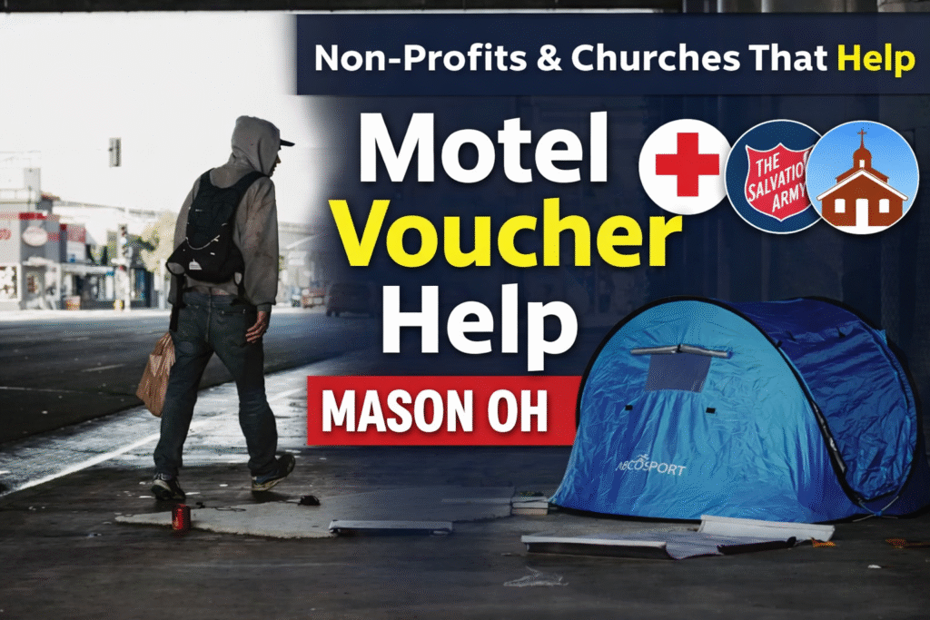 Non-Profits & Churches That Help with Motel Vouchers Near Mason, OH